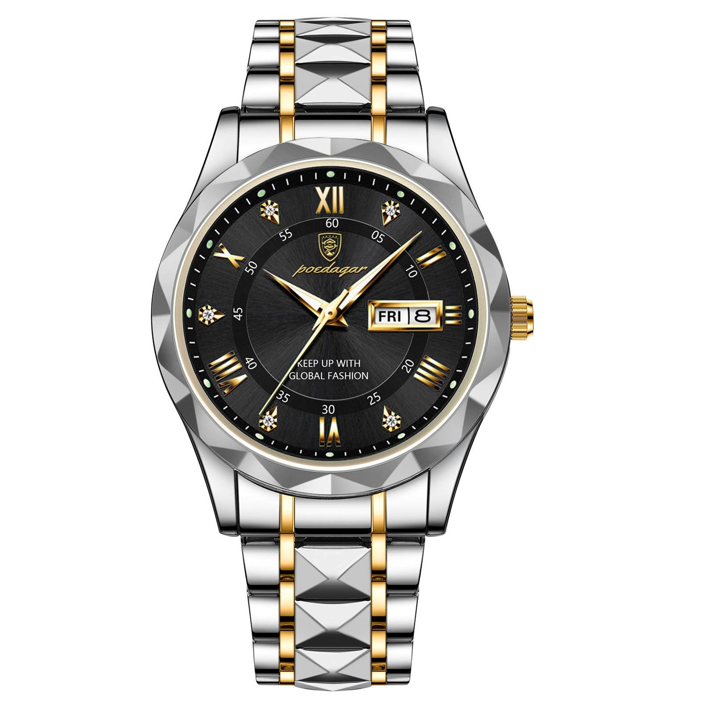 kuu70-Men's Fashion Luxury Waterproof Luminous Watch