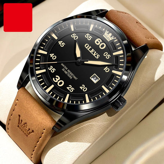 mss367-Simple fashion men's quartz watch