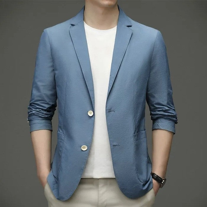 Summer casual light familiar style business suit jacket thin section men