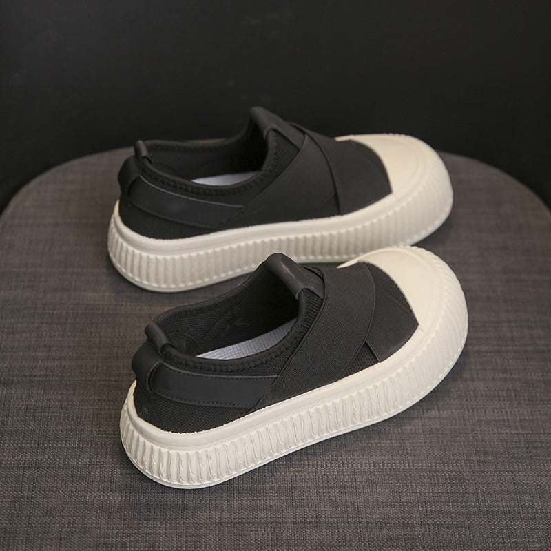 Summer breathable white shoes