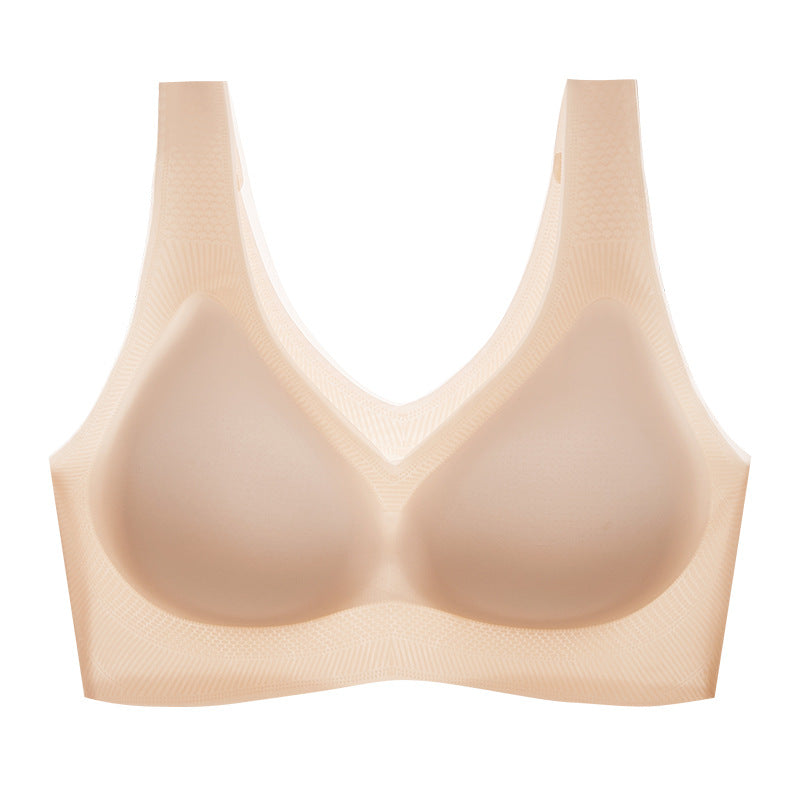 zp205-Women's ice silk ultra-thin breathable back-beautiful underwear