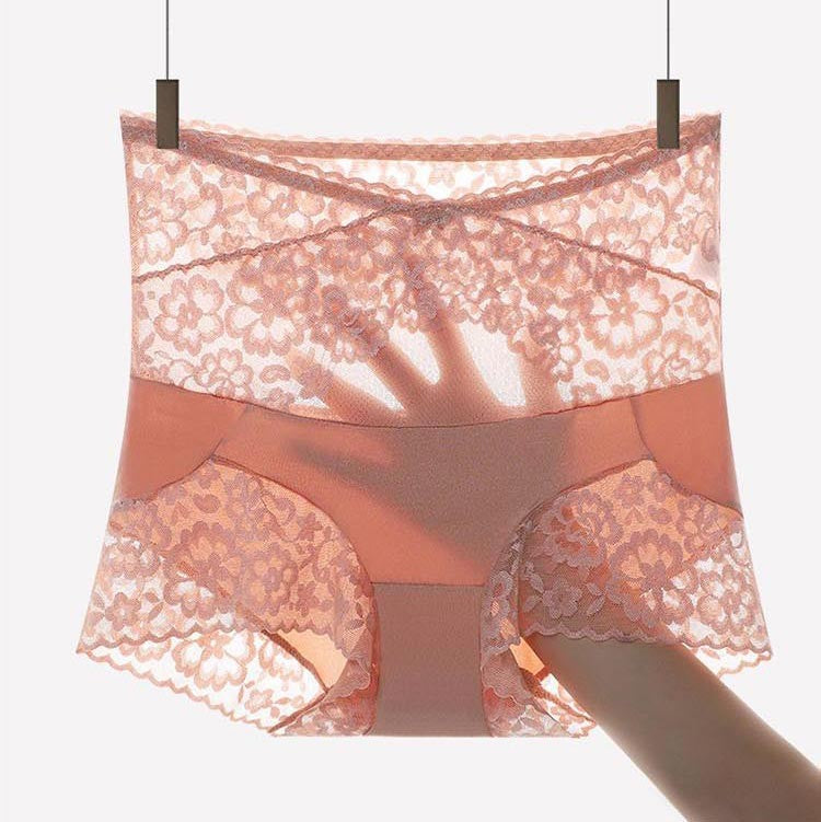 High waist sexy lace shaping panties