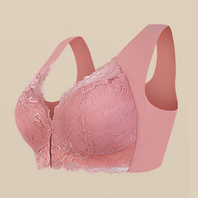 Front closure large size women's bra