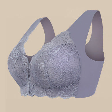 Front closure large size women's bra