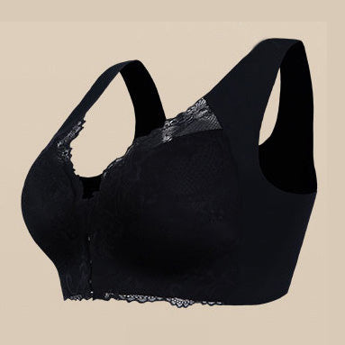 Front closure large size women's bra