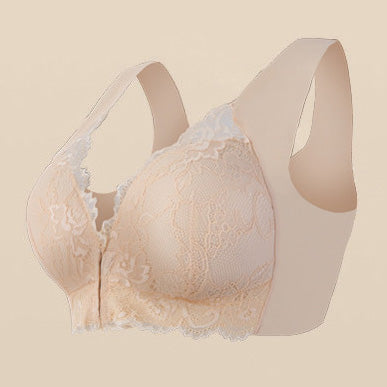 Front closure large size women's bra
