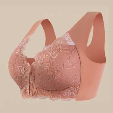 Front closure large size women's bra