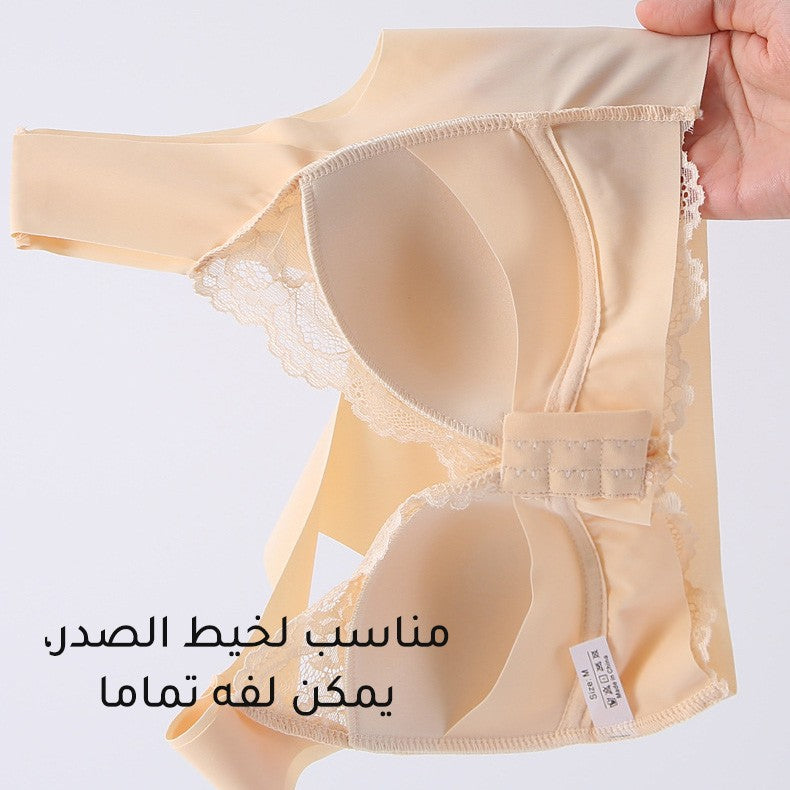 Front closure large size women's bra