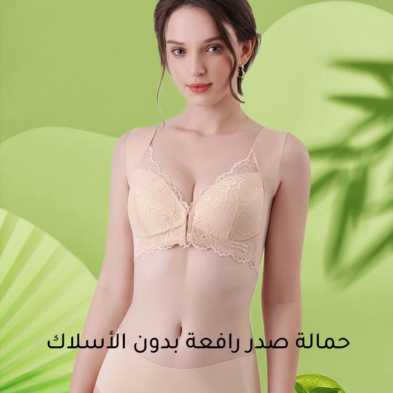 Front closure large size women's bra