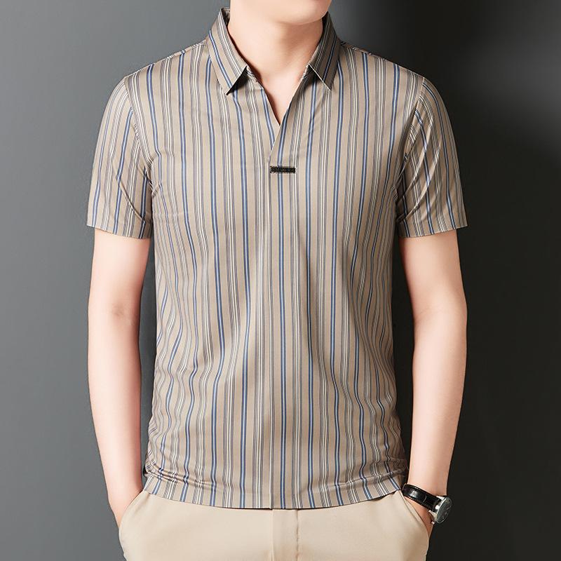 zd325-2025 Men's Casual Business T-Shirt