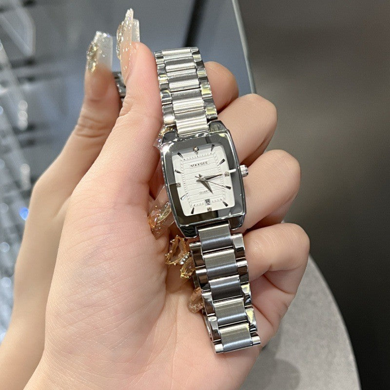 Fashionable and simple ladies quartz watch