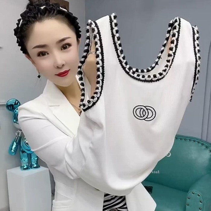 Fashionable slimming all-match camisole for women  اشتري 1 و إحصول على 2 مجانا