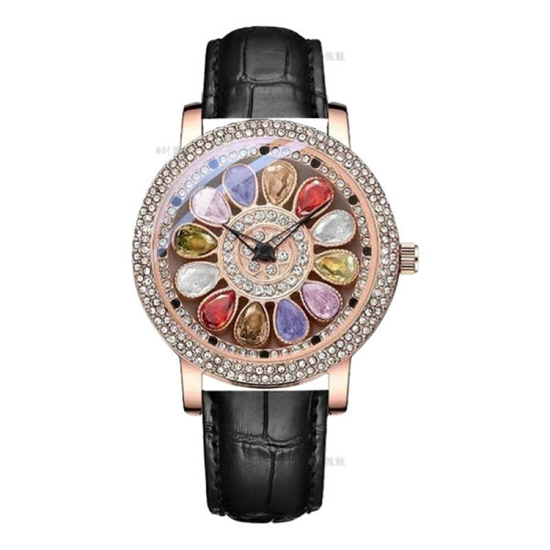 Full Diamond Casual Fashion Ladies Watch