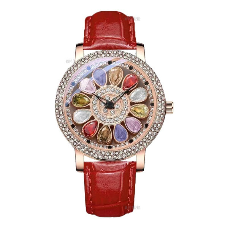 Full Diamond Casual Fashion Ladies Watch