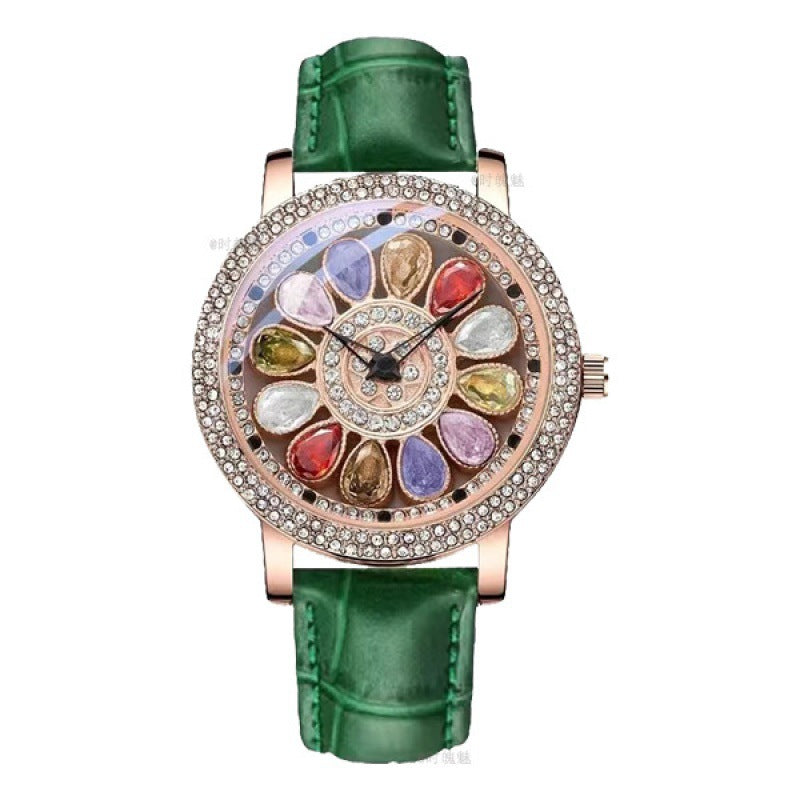 Full Diamond Casual Fashion Ladies Watch