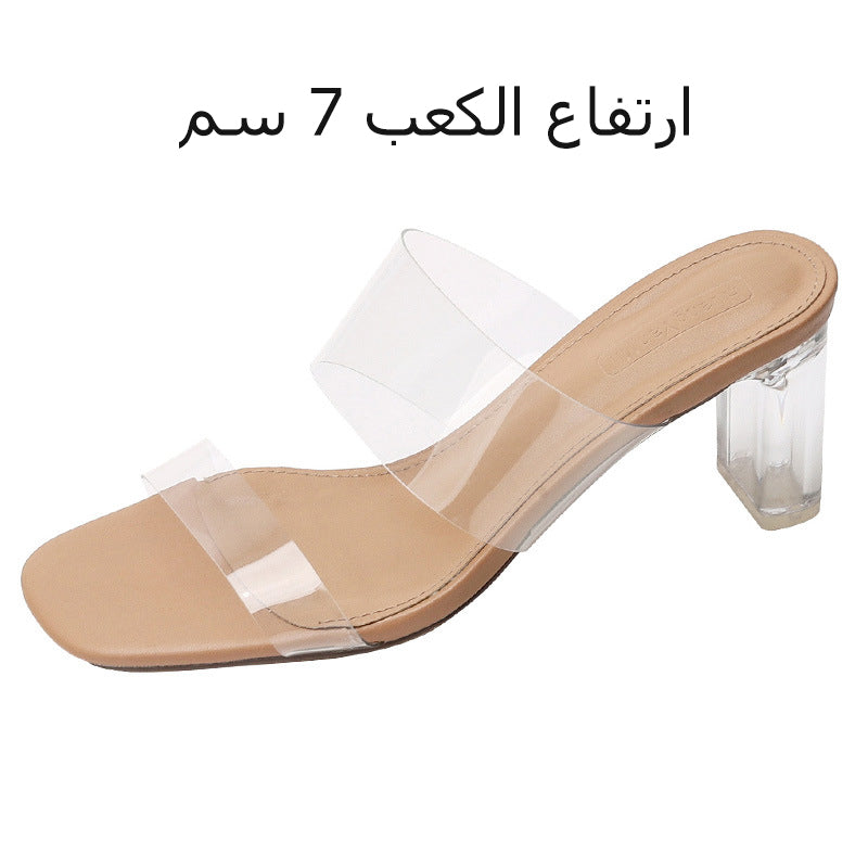 Fashion women's sandals high heels