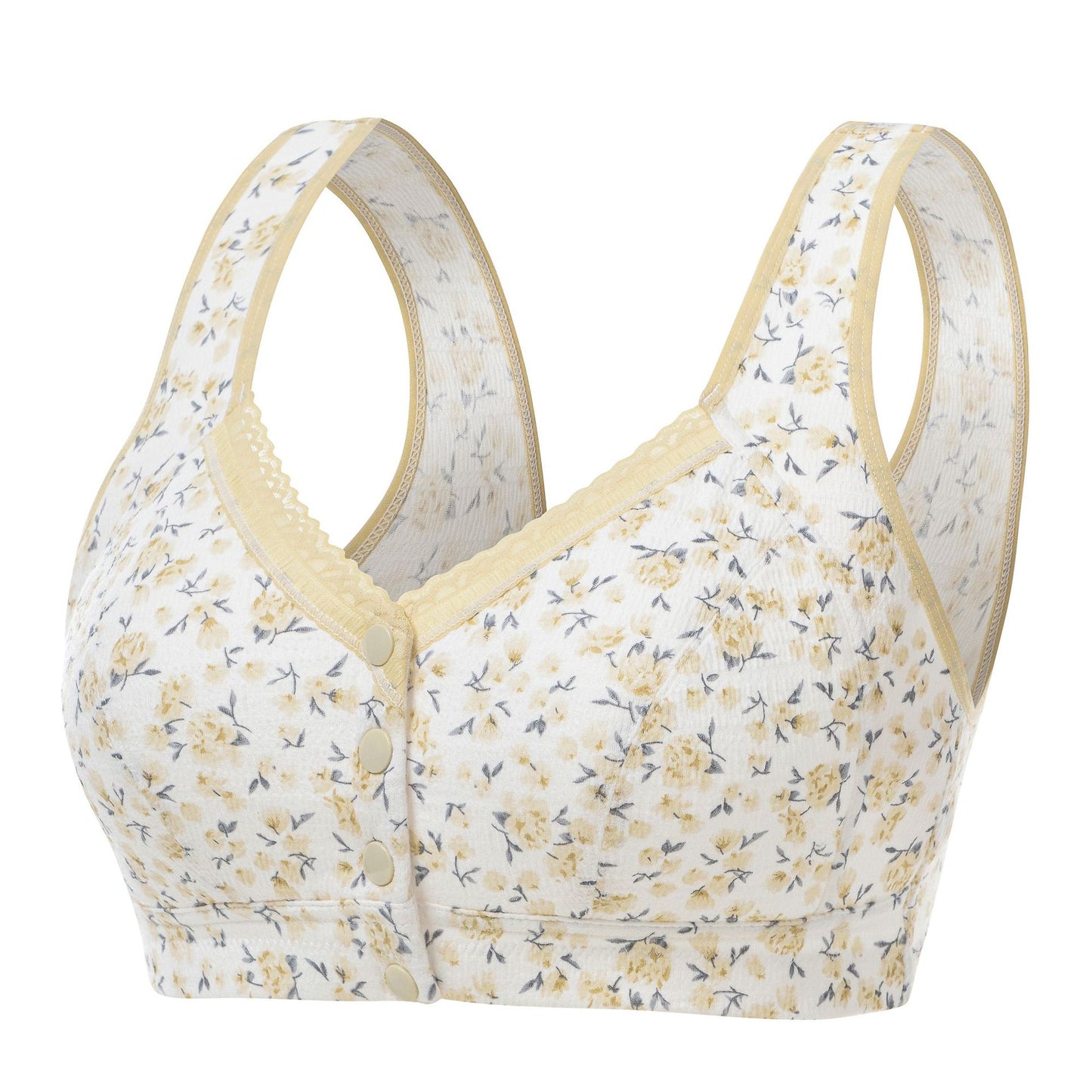 zp566-Front button vest bra for middle-aged and elderly people