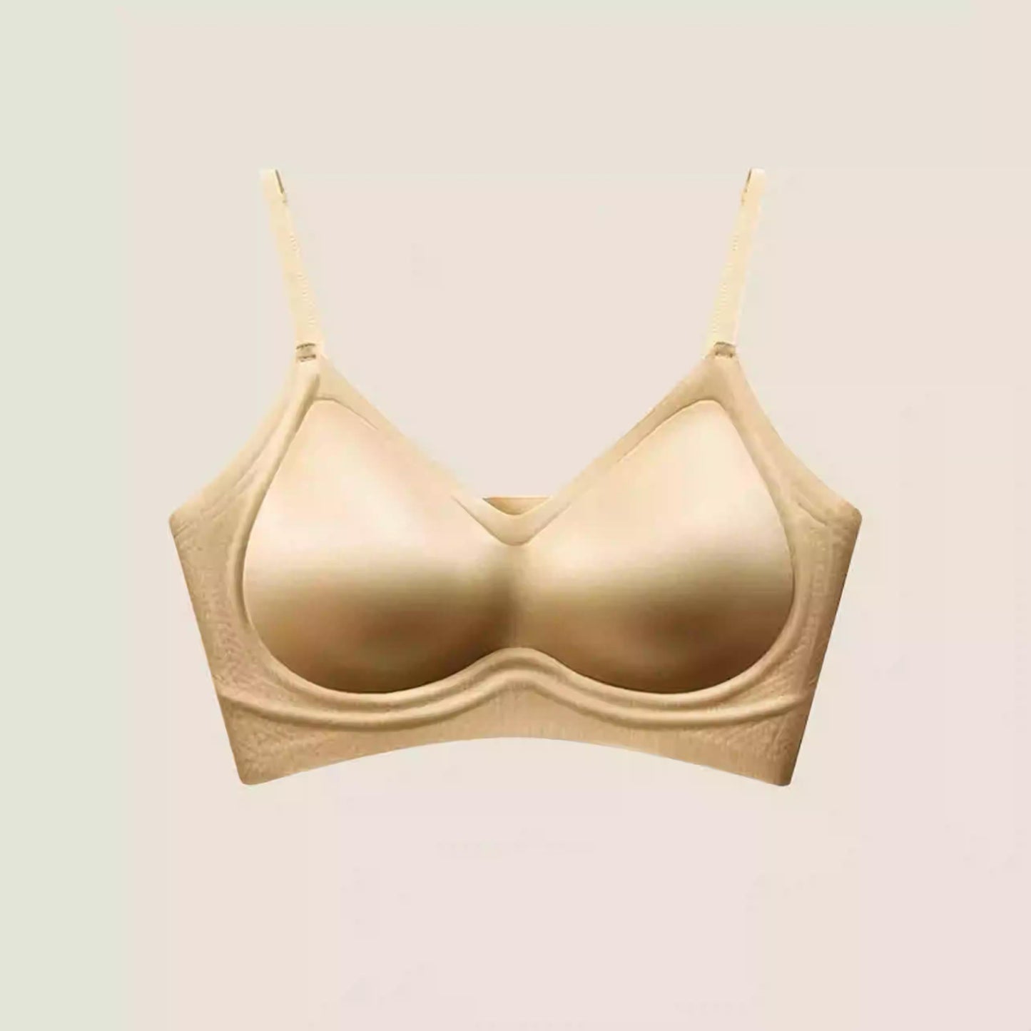 zp571-Women's High Luxury Silk Satin Push-Up Bra