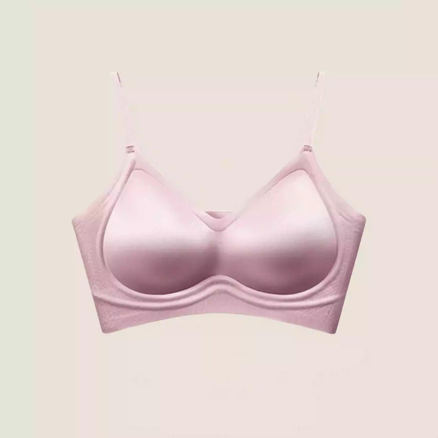 zp571-Women's High Luxury Silk Satin Push-Up Bra