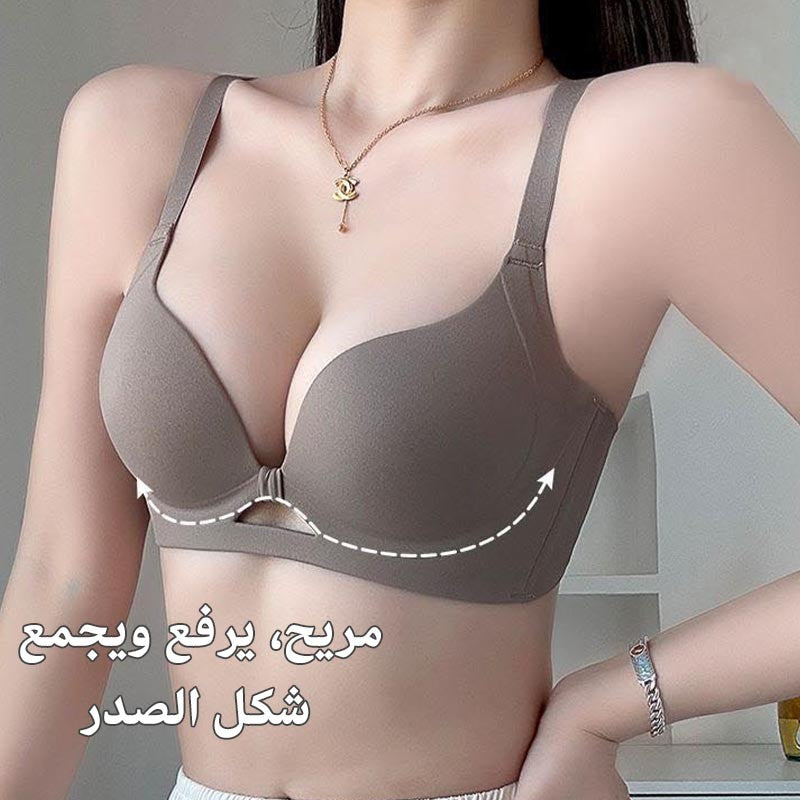 zp577-Women's pull-up push-up bra without wires