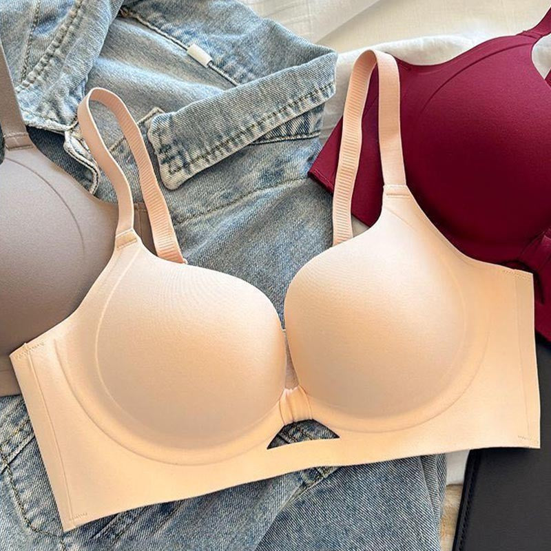 zp577-Women's pull-up push-up bra without wires