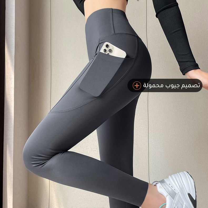 zp579-High waisted tummy-controlling butt lift shark pants leggings