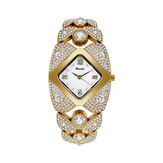 Women's Fashion Quartz Watch with Diamonds