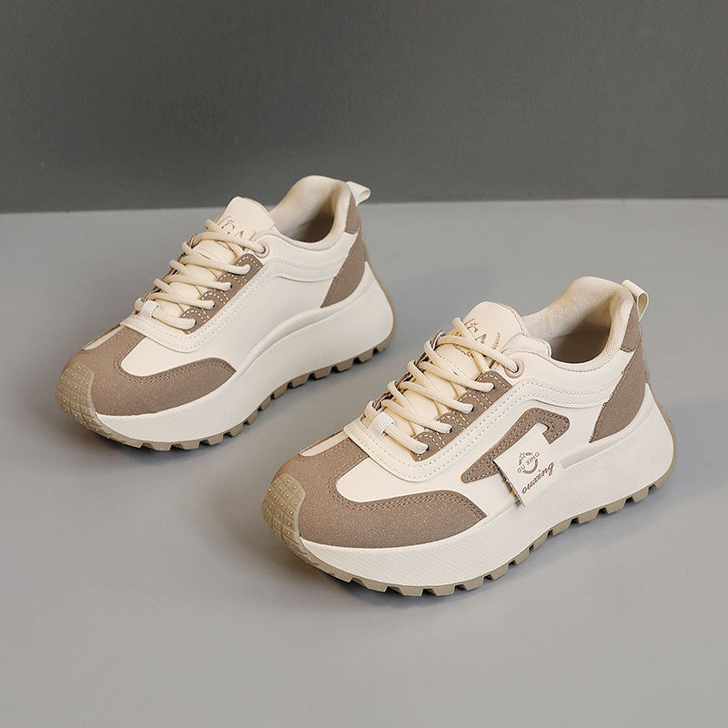 Women's simple and fashionable thick sole casual shoes
