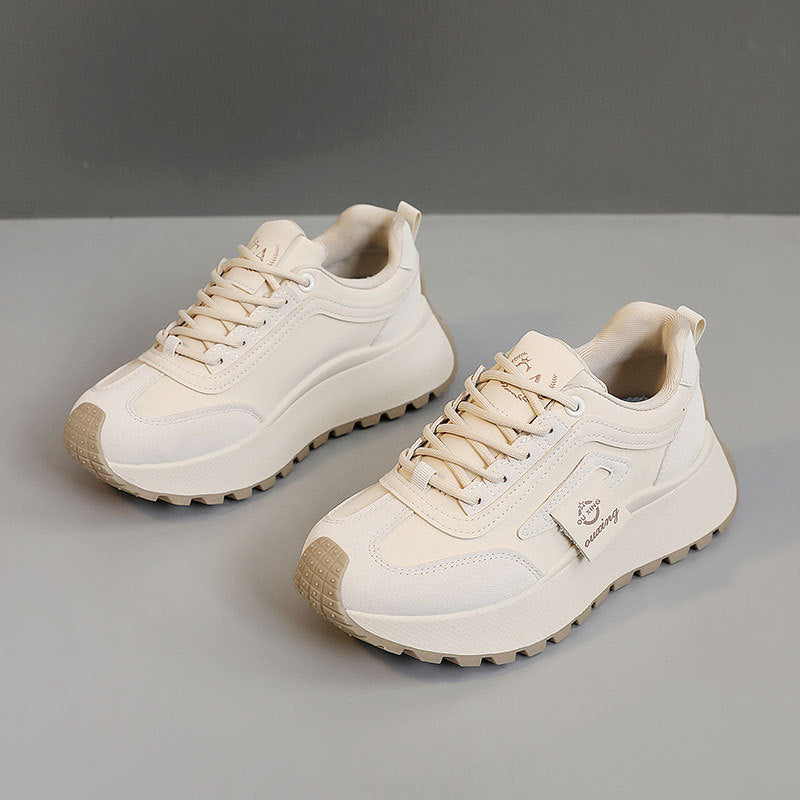 Women's simple and fashionable thick sole casual shoes