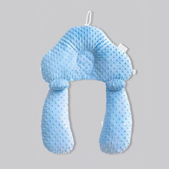 Soothing sleep and correcting the head tilt baby shaping pillow suitable for babies aged 0-3 years old