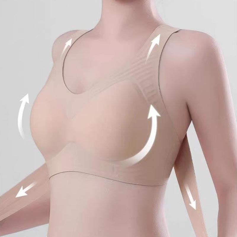 Women's push-up anti-sagging posture correction sports bra