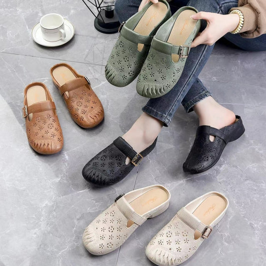 Women's hollow non-slip waterproof sandals