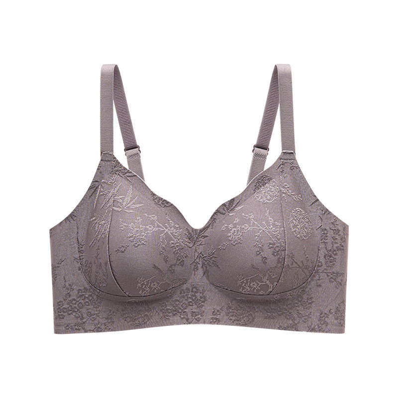 2025 luxury silk push up bra for women