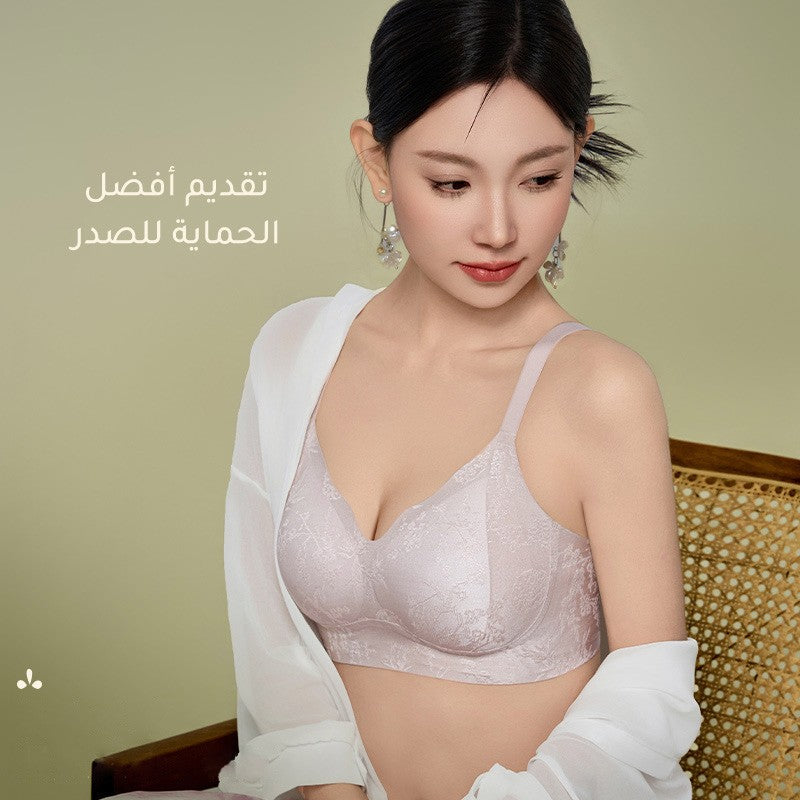 2025 luxury silk push up bra for women