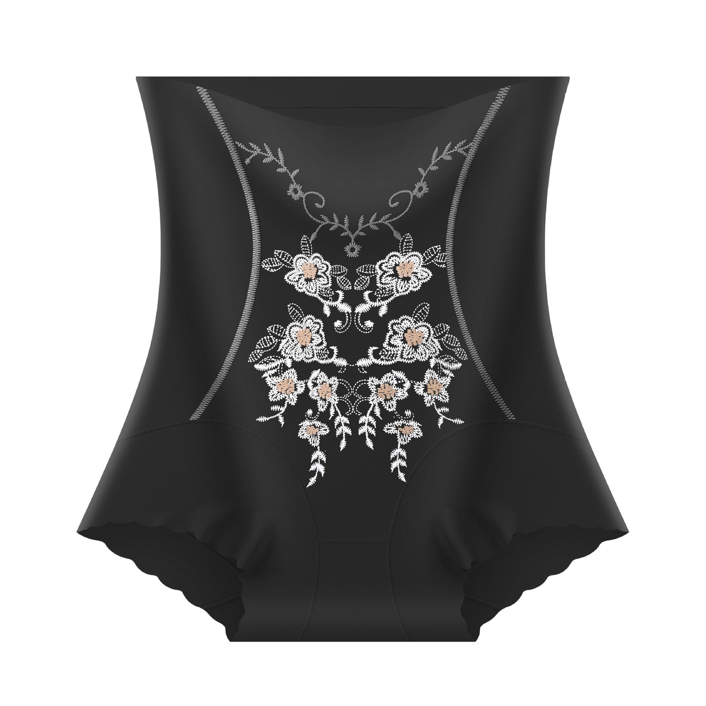 zp601-Women's high waist hip lifting tummy control underwear
