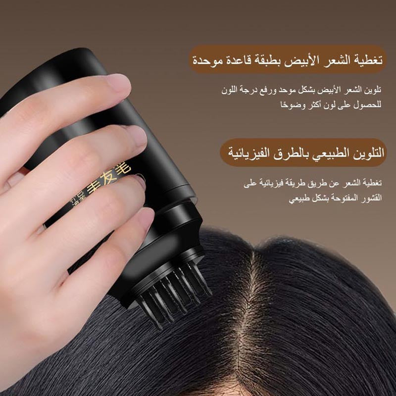 Disposable gray hair covering color repair hair pen