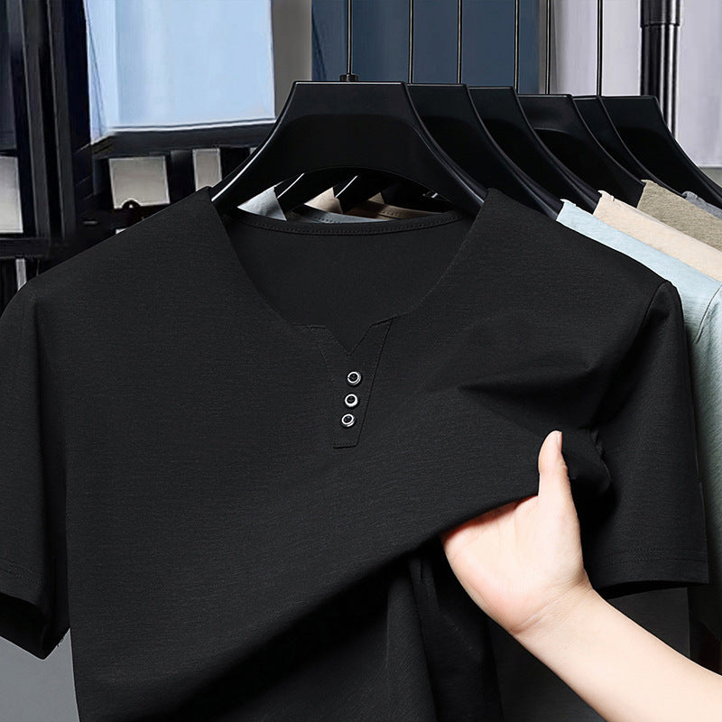 Casual and comfortable men's short-sleeved T-shirt
