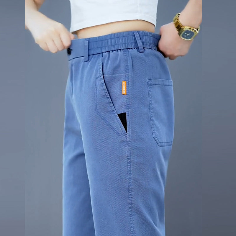 zd377-Men's stylish casual all-match loose trousers