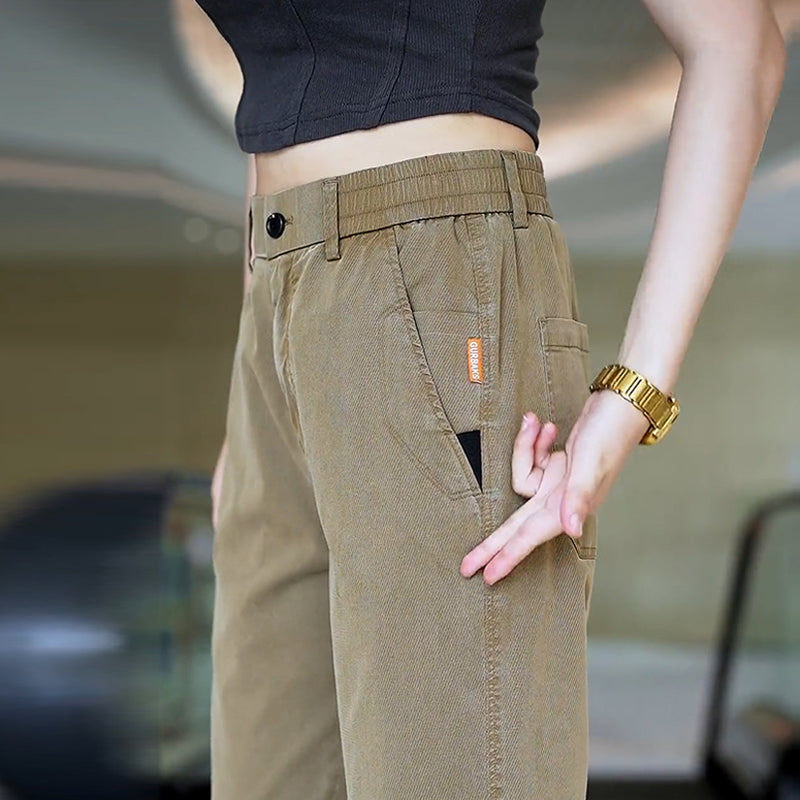 zd377-Men's stylish casual all-match loose trousers
