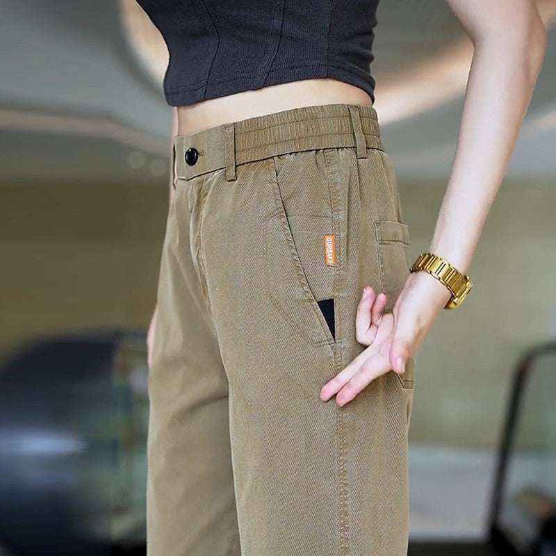 zd377-Men's stylish casual all-match loose trousers