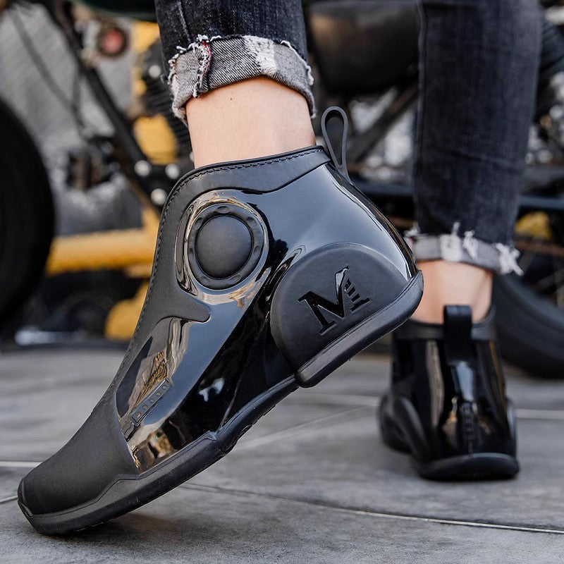 Men's summer waterproof and non-slip rain shoes