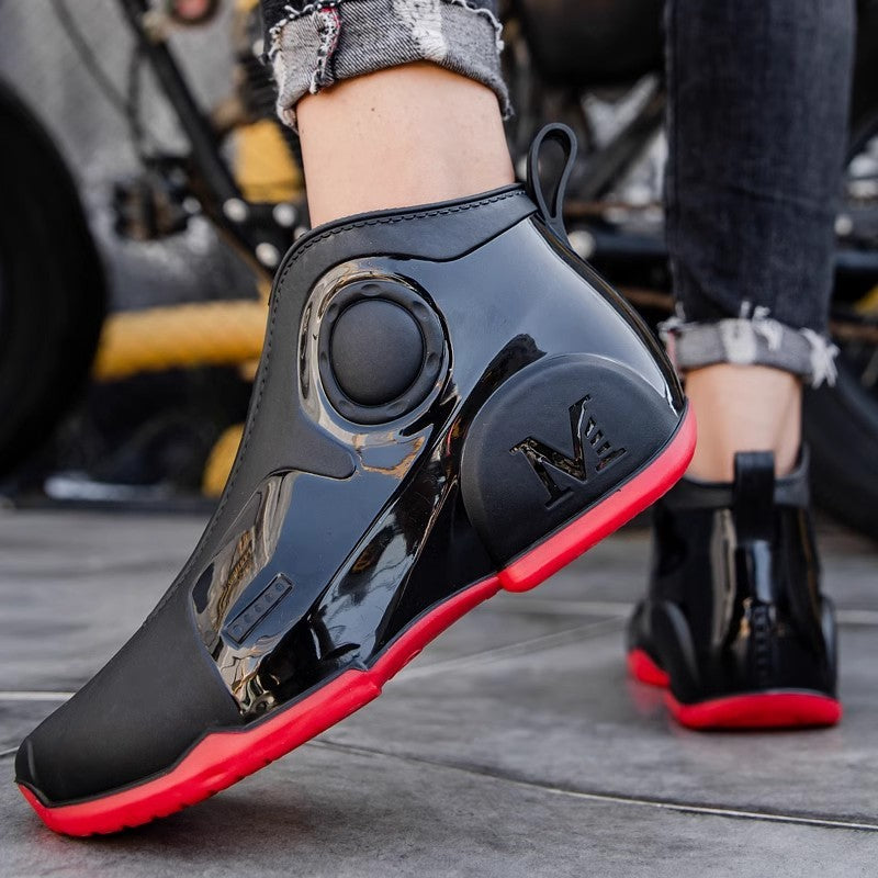 Men's summer waterproof and non-slip rain shoes