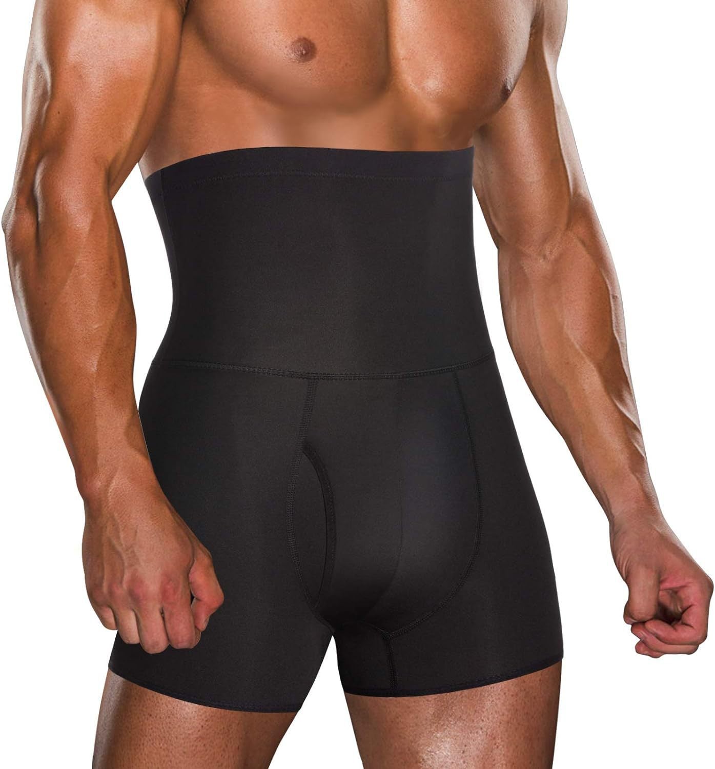 laa430-Men's high waist slimming pants