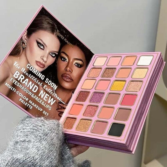 ht278-78-color pearlescent matte highlighter multifunctional makeup palette