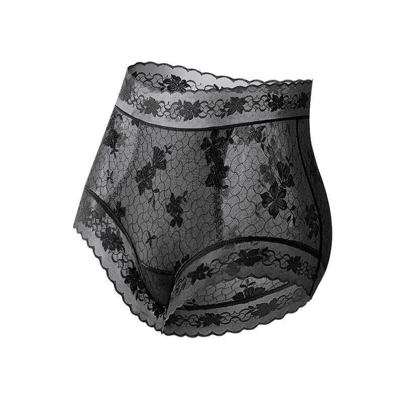 Women's Thin Lace Tummy Control Panties