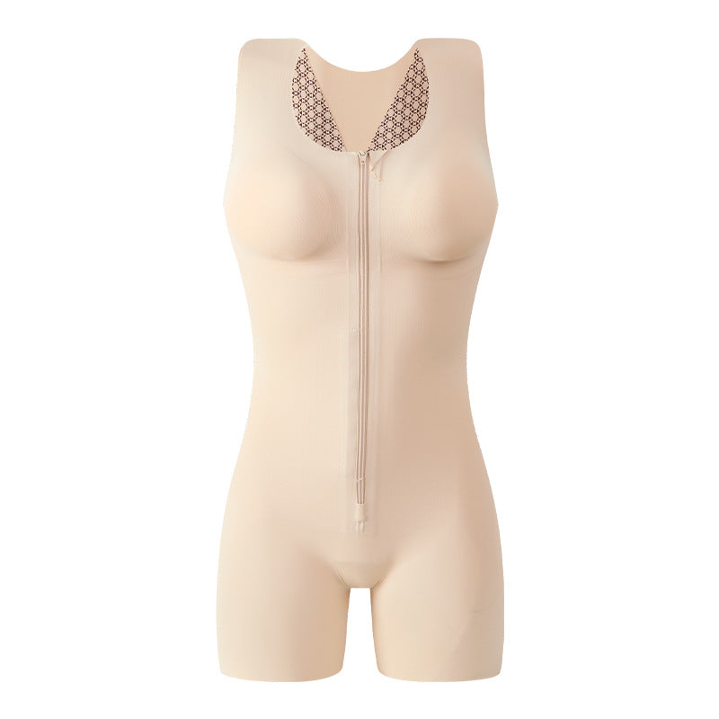 zp632-Back-release tummy-lifting and hip-lifting body-shaping suit