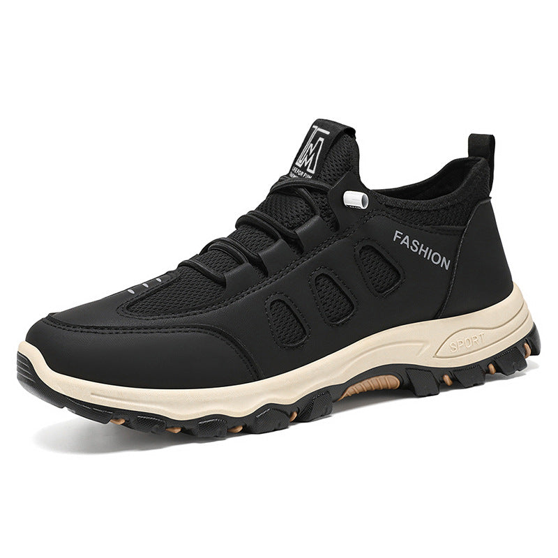 luu501-Men's outdoor hiking non-slip sports shoes