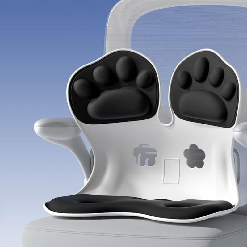 Ergonomic waist support cushion sitting chair