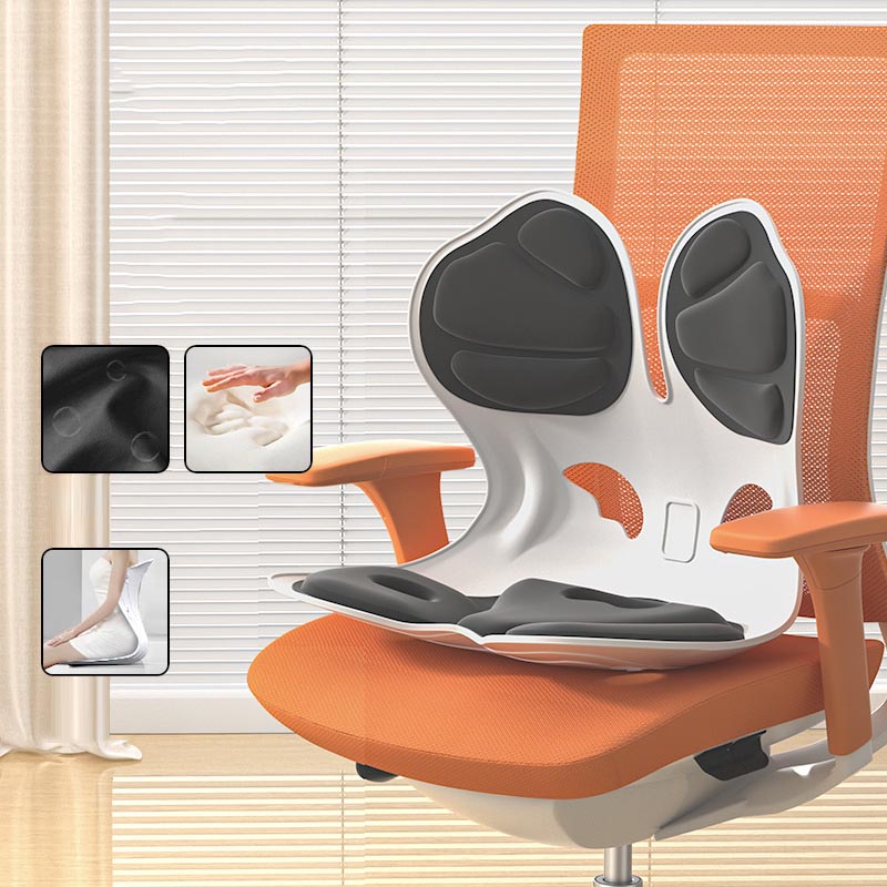 Ergonomic waist support cushion sitting chair