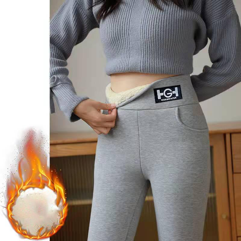 zd75-autumn winter thick leggings for outer wear اشتري 1 و إحصول على 1 مجانا